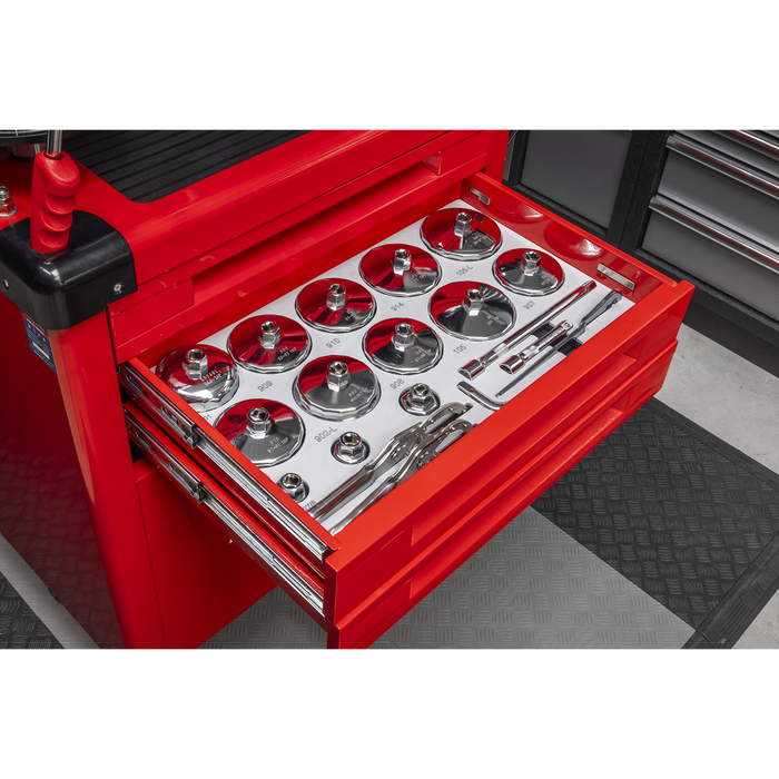 Mobile Multifunction Oil Station with 61pc Tool Set | AK470DX