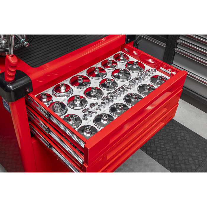 Mobile Multifunction Oil Station with 61pc Tool Set | AK470DX