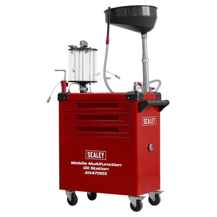 Mobile Multifunction Oil Station with 61pc Tool Set | AK470DX