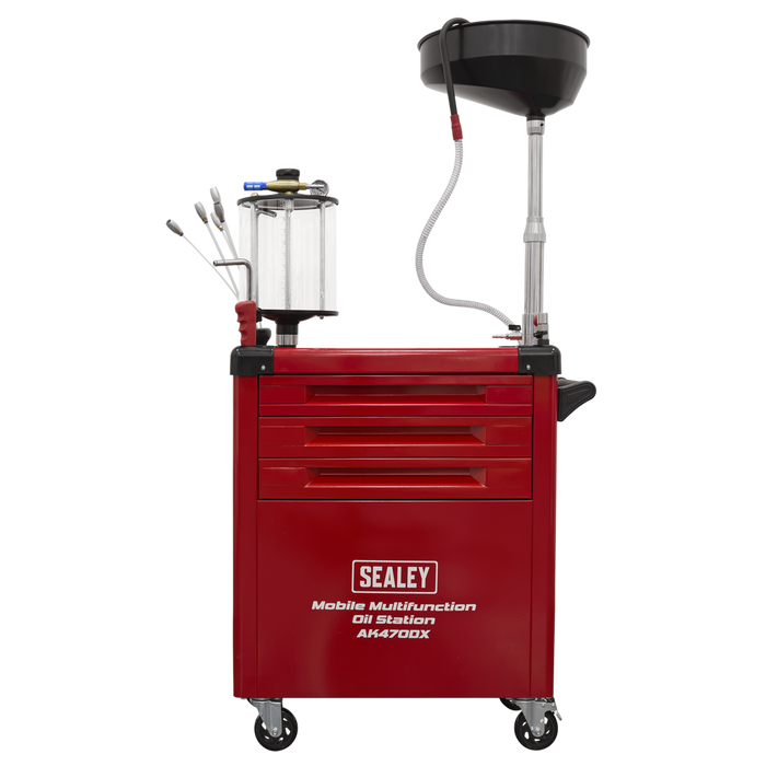 Mobile Multifunction Oil Station with 61pc Tool Set | AK470DX