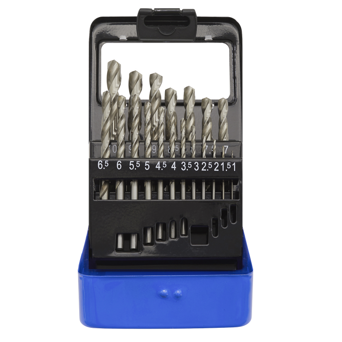 HSS Fully Ground Drill Bit Set 19pc | AK47191