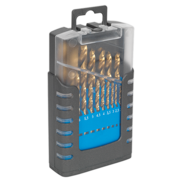 HSS Fully Ground Drill Bit Set 19pc - DIN 338 | AK4719