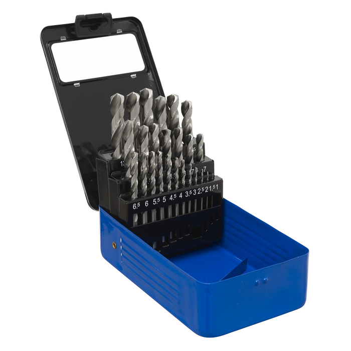 HSS Fully Ground Drill Bit Set 25pc | AK47251