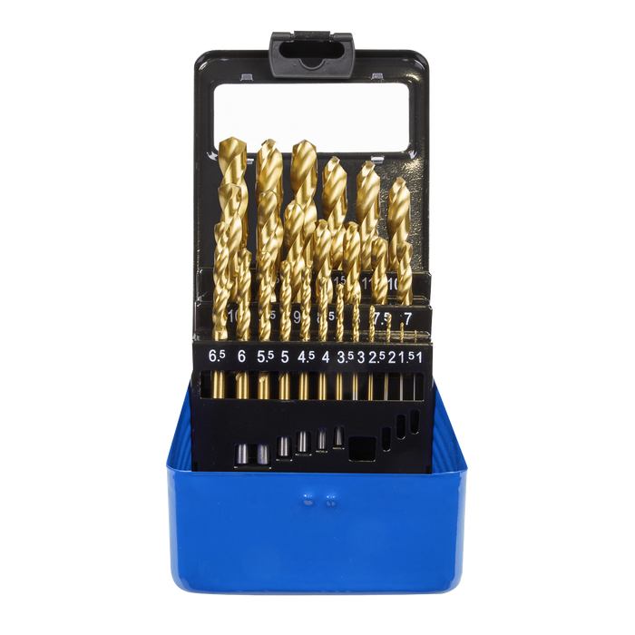 HSS Fully Ground Drill Bit Set 25pc - DIN 338 | AK4725
