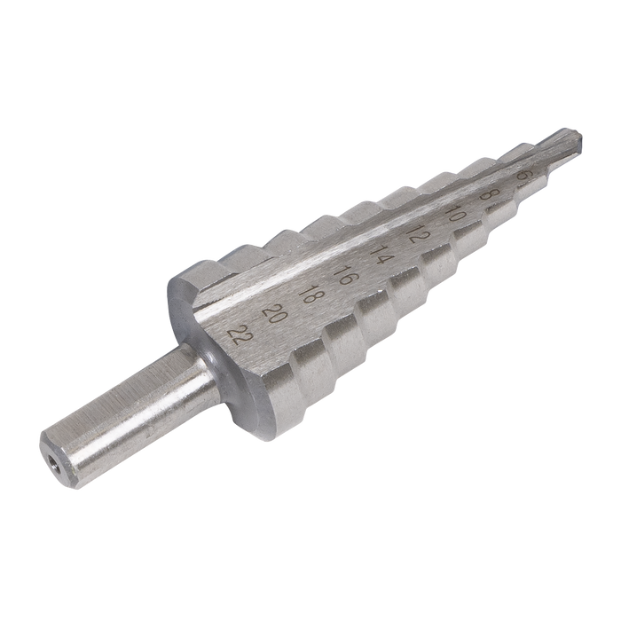 Straight Flute HSS 4341 Step Drill Bit 4-22mm | AK4744