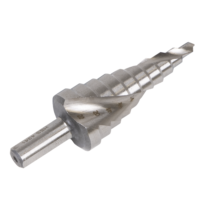 Spiral Flute HSS 4341 Step Drill Bit 4-22mm | AK4747