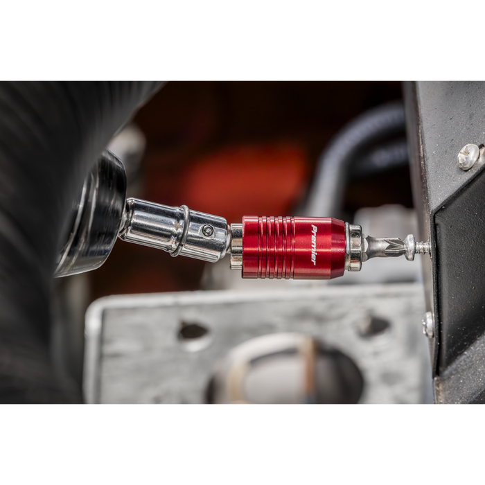 Premier Pivoting Magnetic Bit Holder 1/4"Hex(M) - 1/4"Hex(F) | AK4930