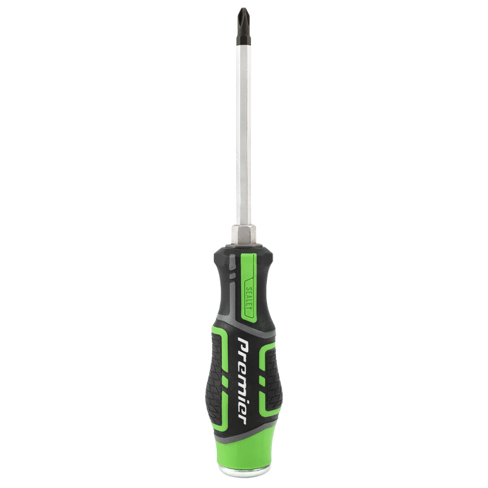 Premier Hammer-Thru Screwdriver Set 9pc - Hi-Vis Green | AK4941HV