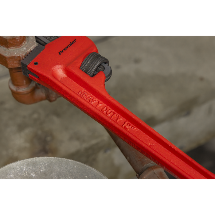 Premier Cast Steel Pipe Wrench European Pattern 300mm | AK5103