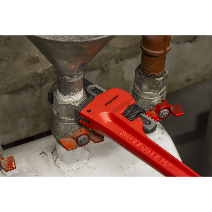 Premier Cast Steel Pipe Wrench European Pattern 350mm | AK5104