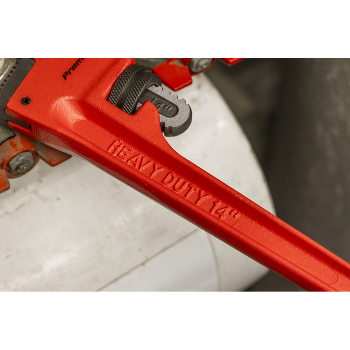 Premier Cast Steel Pipe Wrench European Pattern 350mm | AK5104