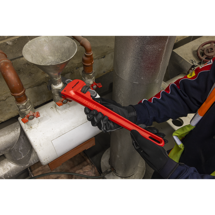 Premier Cast Steel Pipe Wrench European Pattern 450mm | AK5105