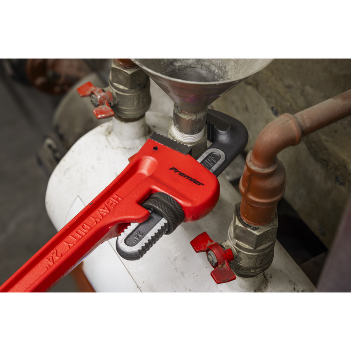 Premier Cast Steel Pipe Wrench European Pattern 610mm | AK5112