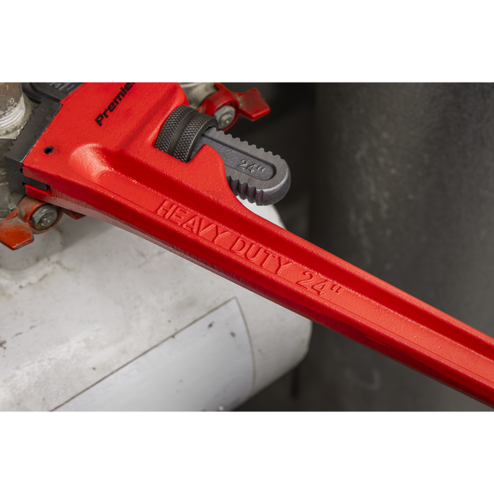 Premier Cast Steel Pipe Wrench European Pattern 610mm | AK5112