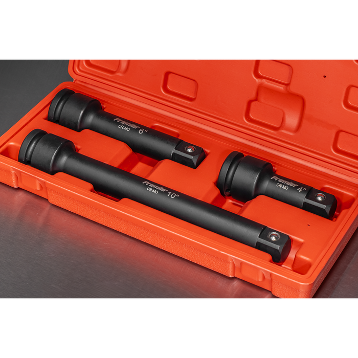 Premier Impact Extension Bar Set 3/4"Sq Drive 3pc | AK5515