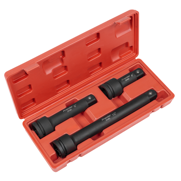 Premier Impact Extension Bar Set 3/4"Sq Drive 3pc | AK5515