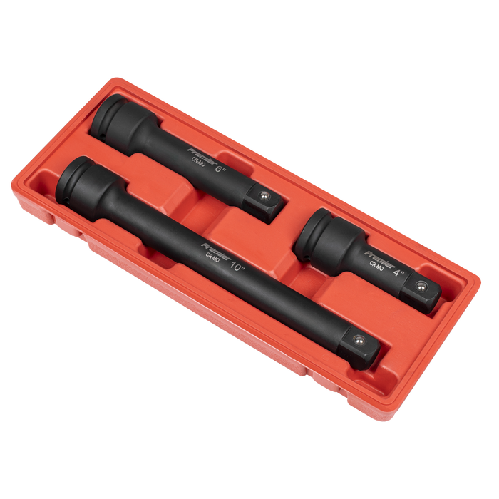 Premier Impact Extension Bar Set 3/4"Sq Drive 3pc | AK5515