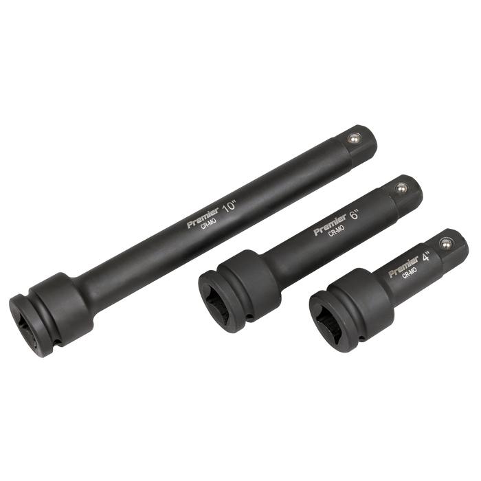 Premier Impact Extension Bar Set 3/4"Sq Drive 3pc | AK5515
