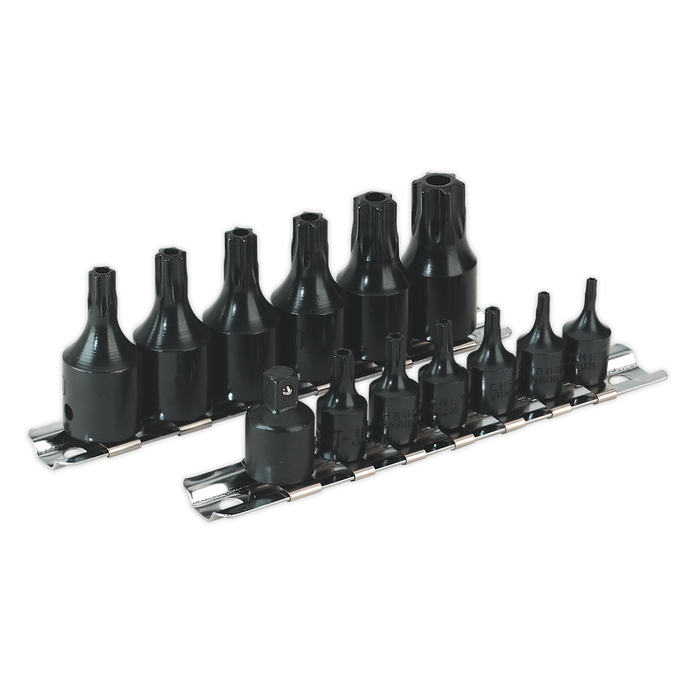 Premier TRX-Star* Security Socket Bit Set 1/4" & 3/8"Sq Drive 13pc | AK5585