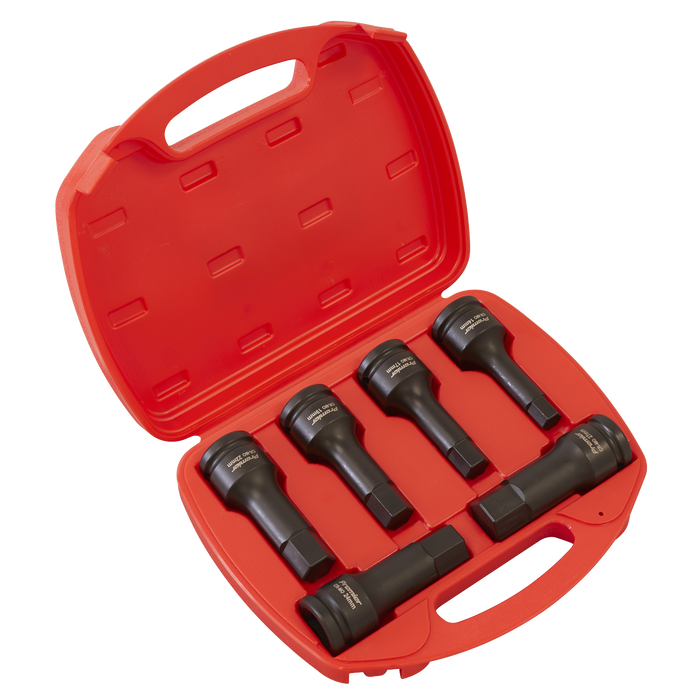 Premier Hex Impact Socket Bit Set 3/4"Sq Drive 6pc | AK5586