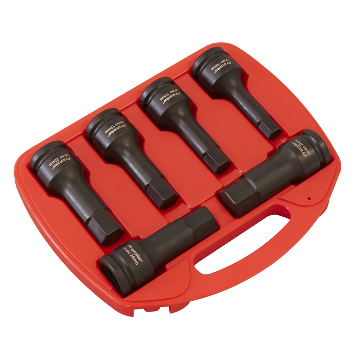 Premier Hex Impact Socket Bit Set 3/4"Sq Drive 6pc | AK5586