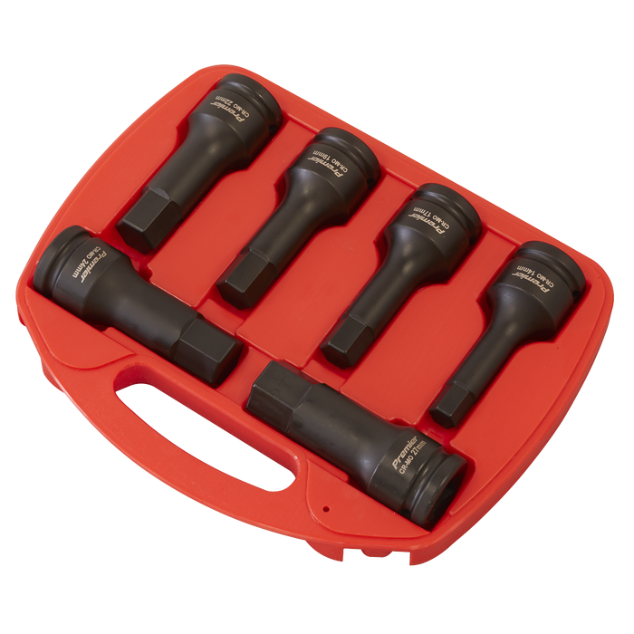 Premier Hex Impact Socket Bit Set 3/4"Sq Drive 6pc | AK5586