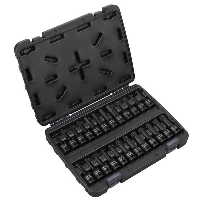 Premier Hex/TRX-Star*/Spline Impact Socket Bit Set 1/2"Sq Drive 24pc | AK56000