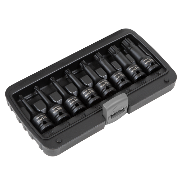 Premier TRX-Star* Impact Socket Bit Set 1/2"Sq Drive 8pc | AK5602