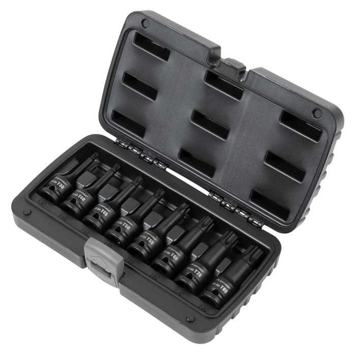 Premier TRX-Star* Impact Socket Bit Set 1/2"Sq Drive 8pc | AK5602