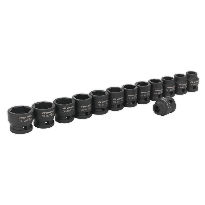 Premier Low Profile Impact Socket Set 1/2"Sq Drive 13pc | AK5613LP