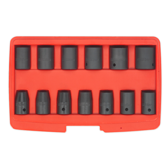 Premier Impact Socket Set 1/2"Sq Drive 13pc | AK5613M