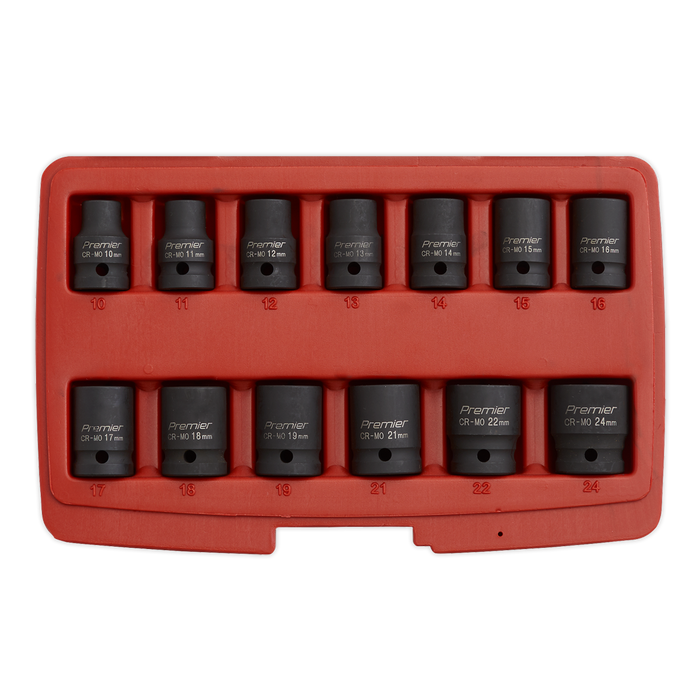 Premier Total Drive® Impact Socket Set 1/2"Sq Drive 13pc | AK5613TD
