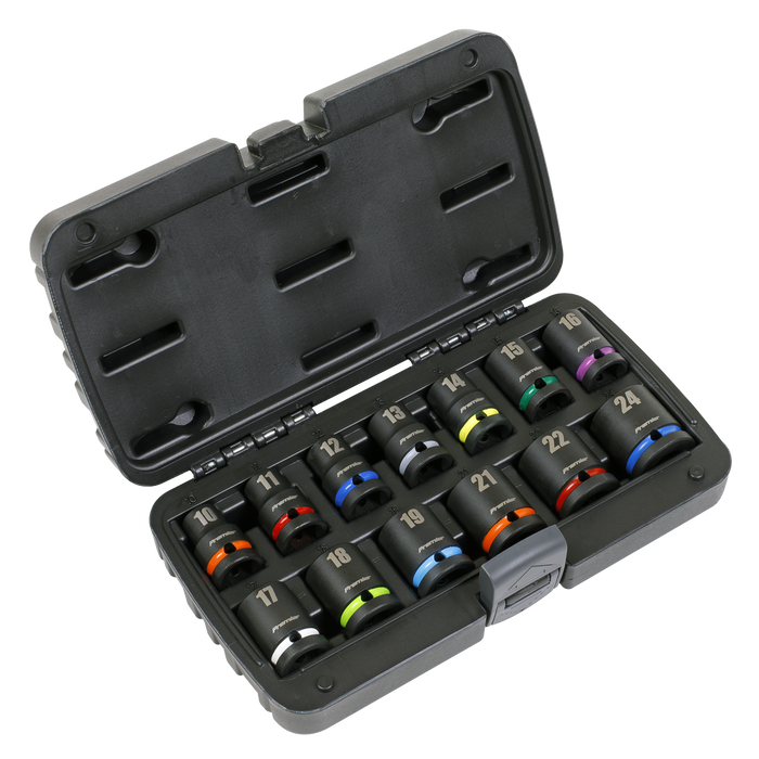 Premier Impact Socket Set 1/2"Sq Drive 13pc | AK5617M