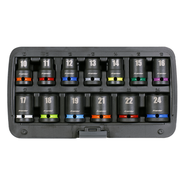 Premier Impact Socket Set 1/2"Sq Drive 13pc | AK5617M