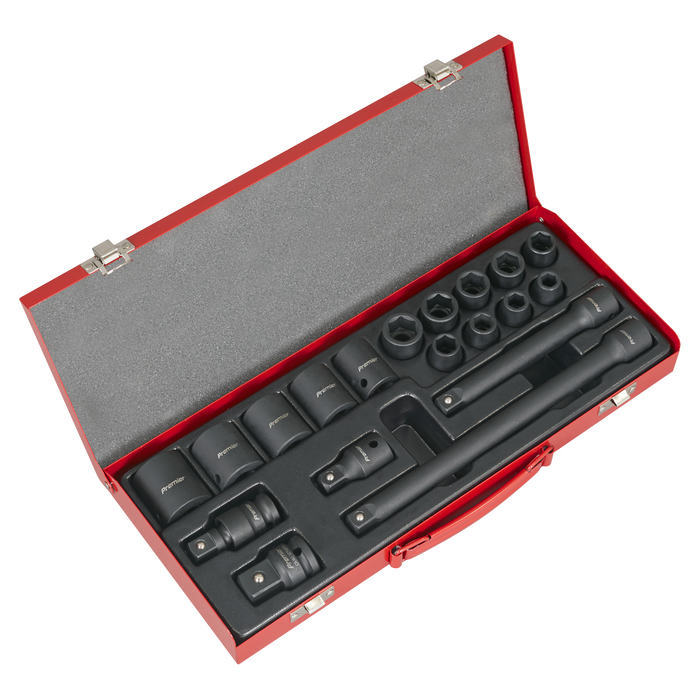 Premier Impact Socket Set 1/2"Sq Drive 19pc | AK5619M