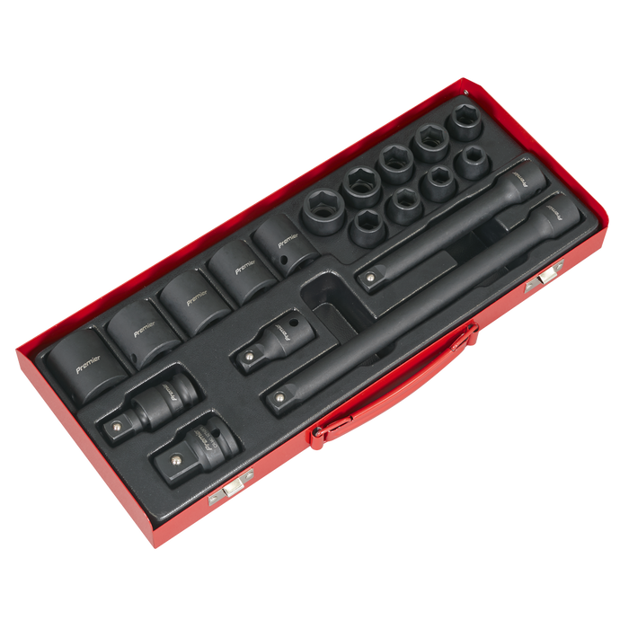 Premier Impact Socket Set 1/2"Sq Drive 19pc | AK5619M