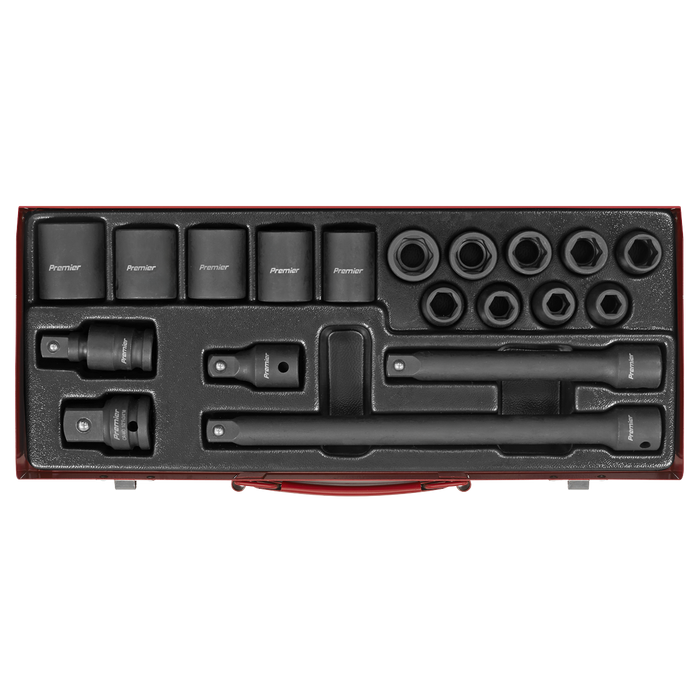 Premier Impact Socket Set 1/2"Sq Drive 19pc | AK5619M