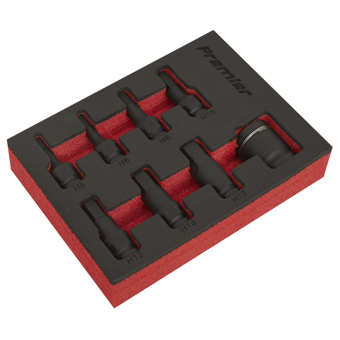 Premier Hex Impact Socket Bit Set 3/8"Sq Drive 8pc | AK5620