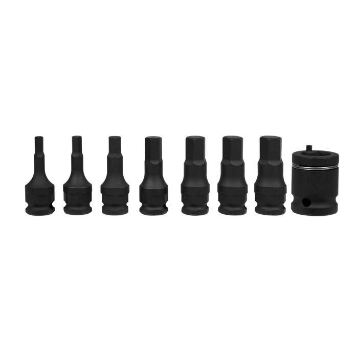 Premier Hex Impact Socket Bit Set 3/8"Sq Drive 8pc | AK5620