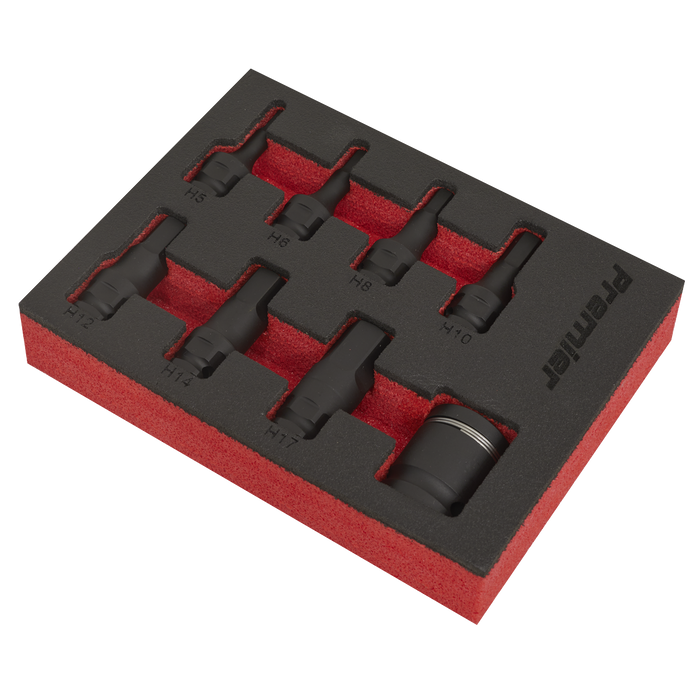 Premier Hex Impact Socket Bit Set 3/8"Sq Drive 8pc | AK5620