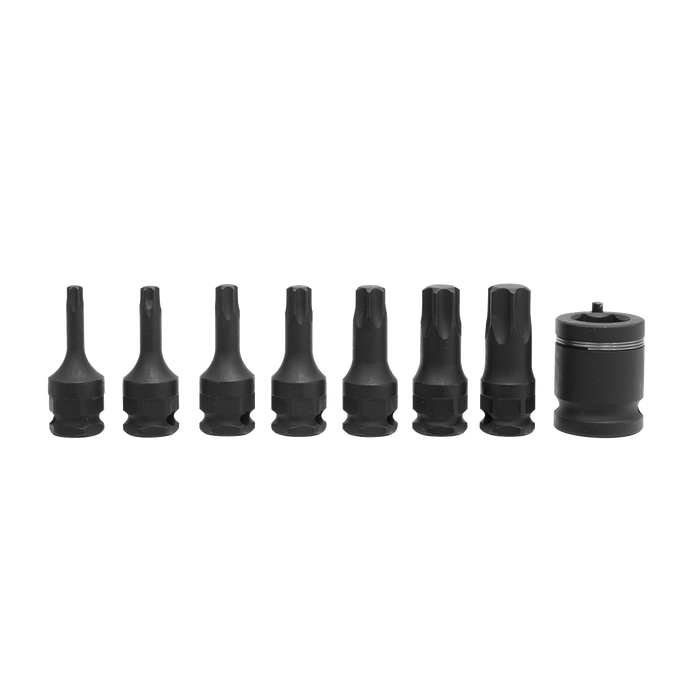 Premier TRX-Star* Impact Socket Bit Set 3/8"Sq Drive 8pc | AK5621