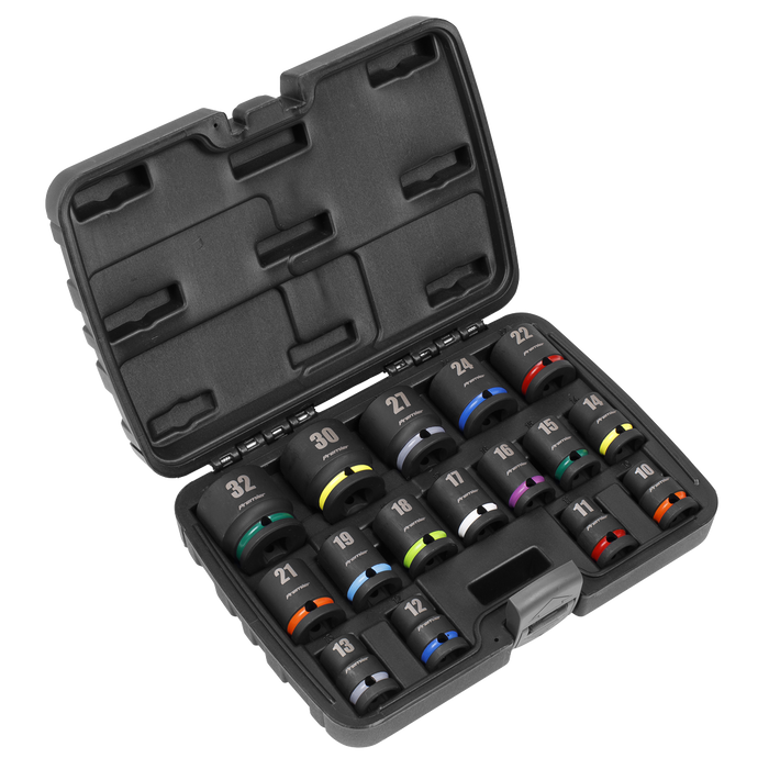Premier Impact Socket Set 1/2"Sq Drive 16pc | AK5625M