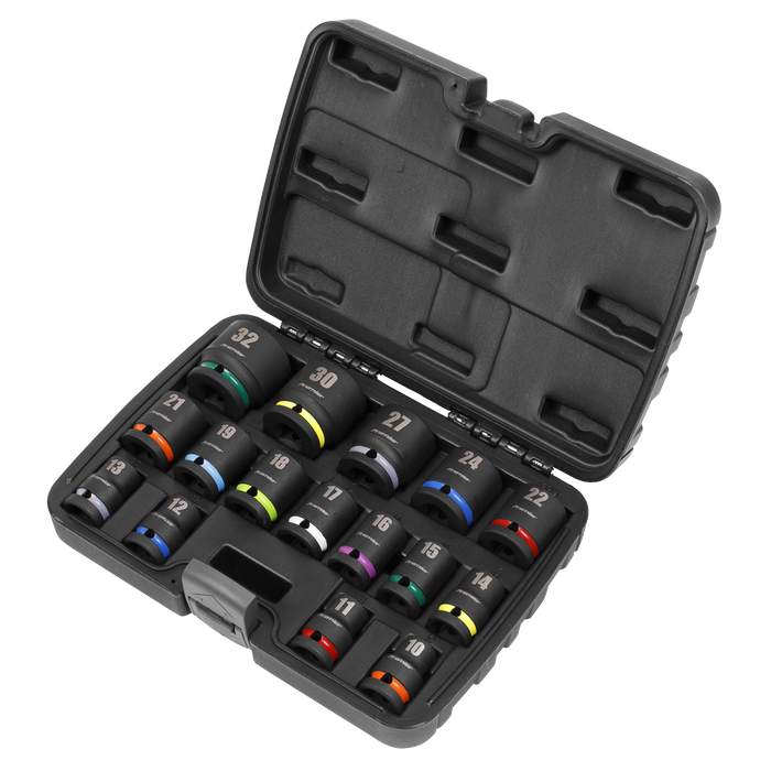 Premier Impact Socket Set 1/2"Sq Drive 16pc | AK5625M
