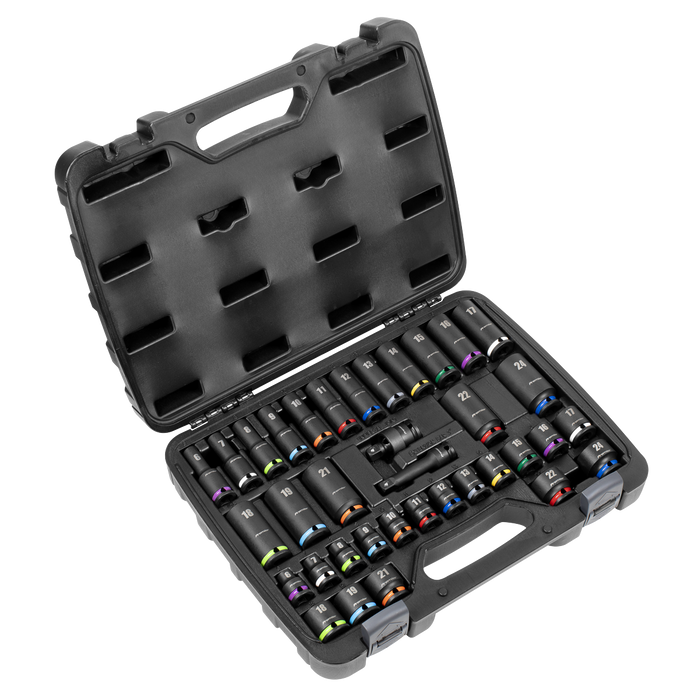 Premier Impact Socket Set 3/8"Sq Drive 36pc | AK5633M