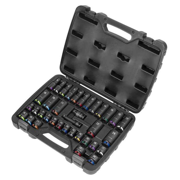 Premier Impact Socket Set 3/8"Sq Drive 36pc | AK5633M