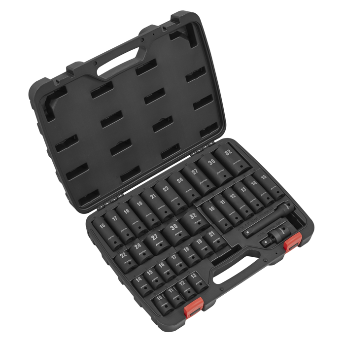 Premier Impact Socket Set 1/2"Sq Drive 34pc | AK5634M