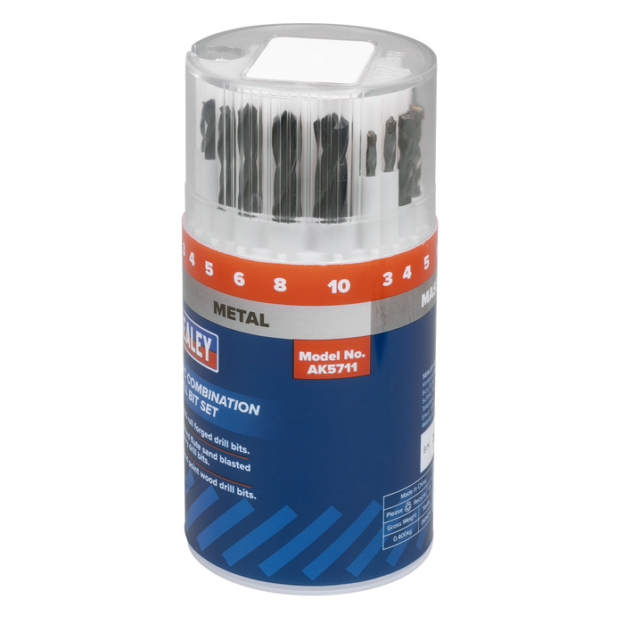 Combination Drill Bit Set 18pc | AK5711