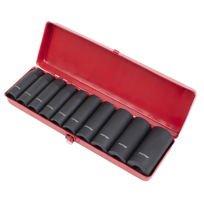 Premier Deep Impact Socket Set 1/2"Sq Drive 10pc | AK58/11M