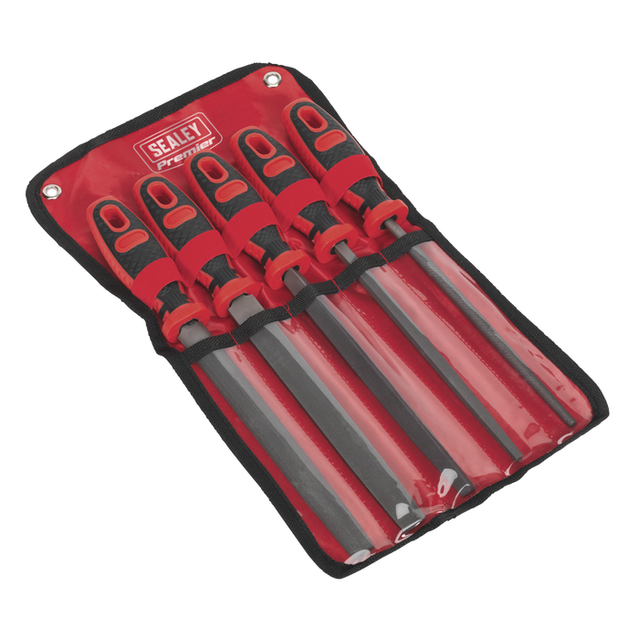 Premier Smooth Cut Engineer’s File Set 200mm 5pc | AK586
