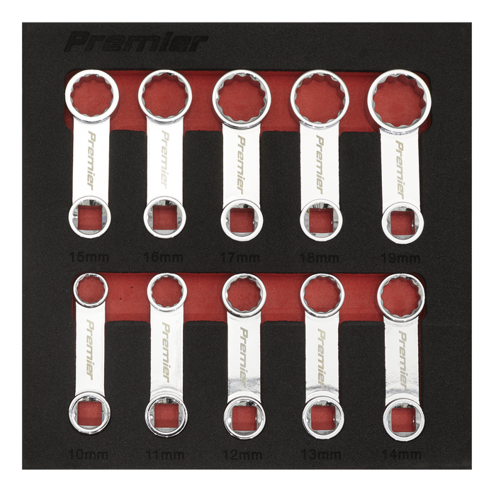 Premier Torque Adaptor Spanner Set 3/8"Sq Drive 10pc | AK59895